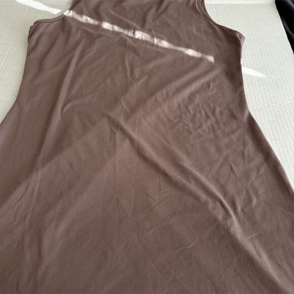 SAY WHAT? Women's L Mauve Sleeveless Embellished Knit Dress Mock Neck Casual - Picture 4 of 5